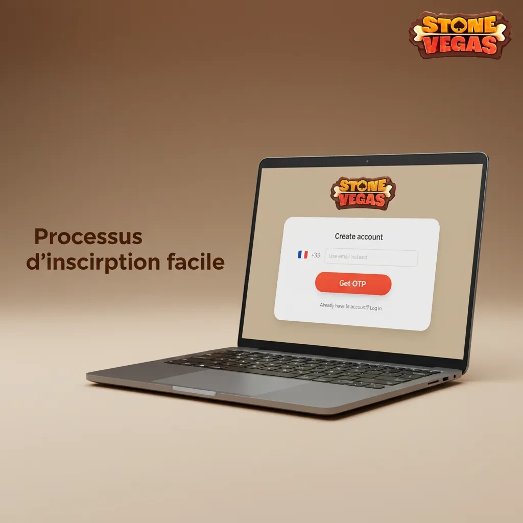 Infographie du processus d’inscription facile en 5 étapes: compte, coordonnées, profil, sécurité, dépôt; bonus et retraits.