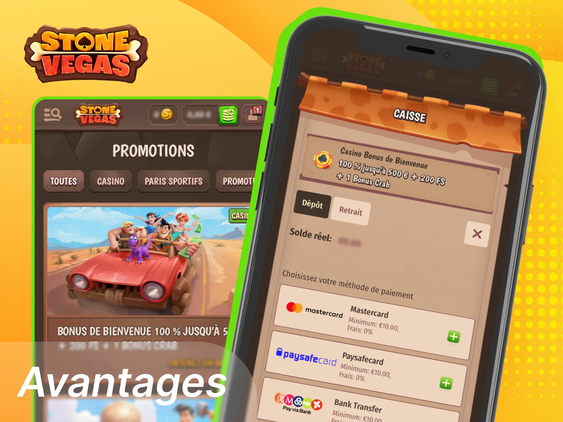 Pourquoi choisir l'application de casino en ligne StoneVegas.