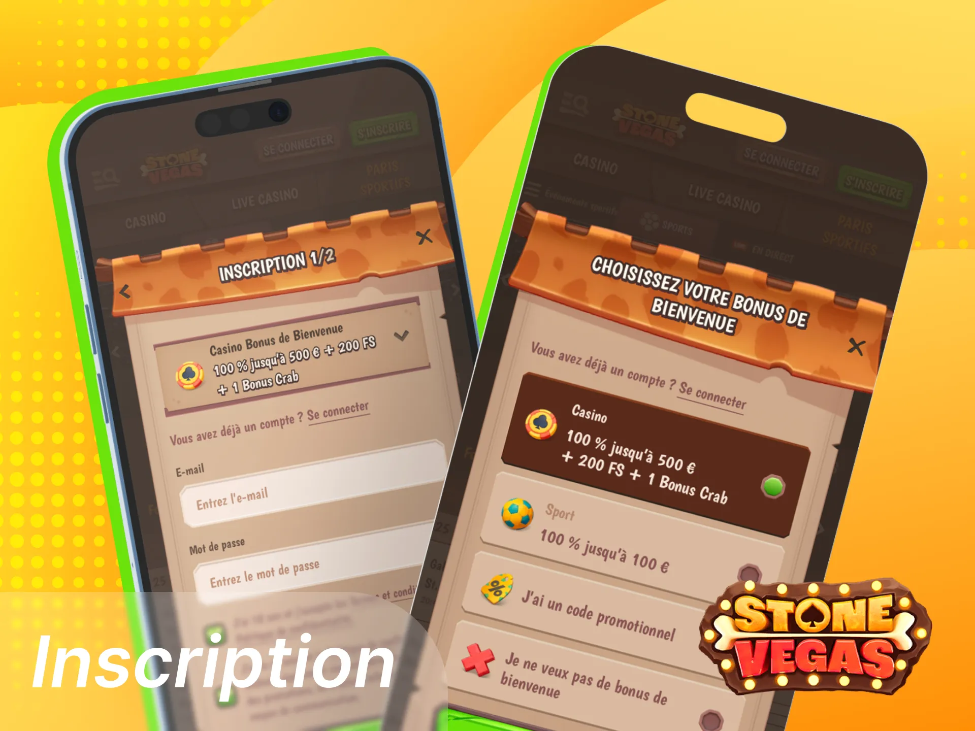 Les joueurs peuvent-ils s'inscrire sur l'application de casino en ligne StoneVegas.