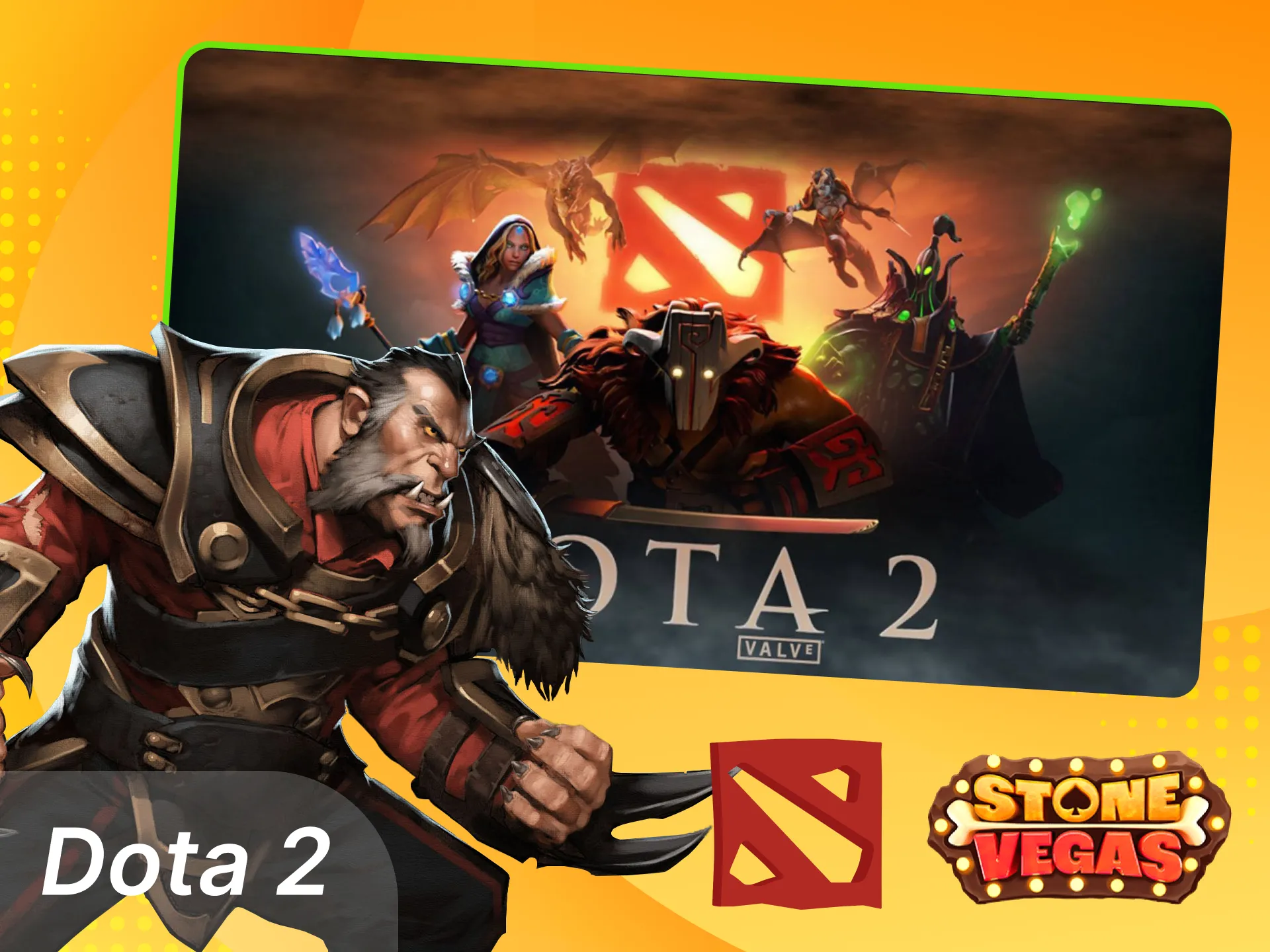 Visitez le casino en ligne StoneVegas pour placer vos paris sur Dota 2.