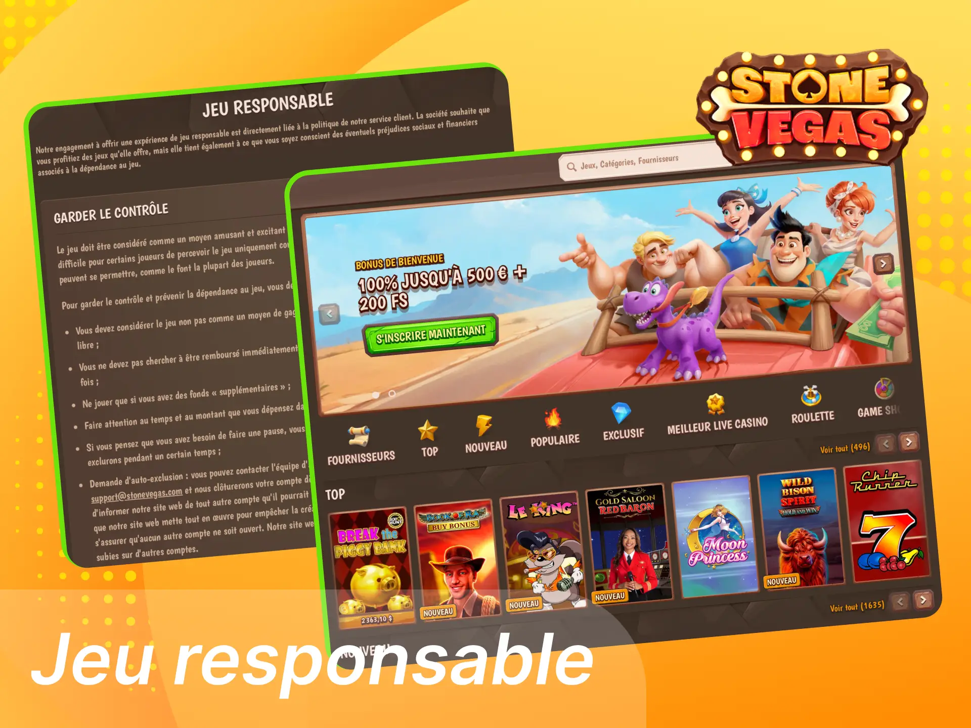Comment le casino en ligne StoneVegas garantit un jeu responsable.