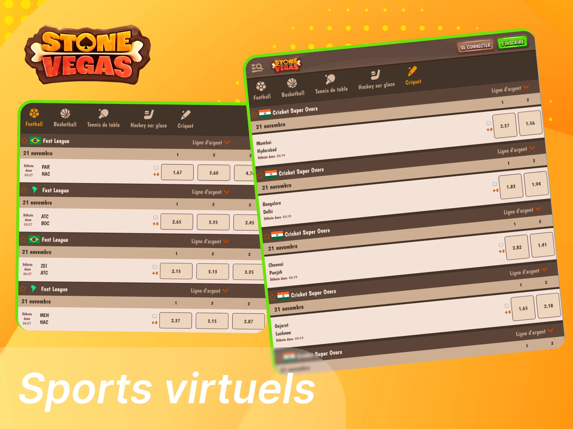 Les joueurs peuvent-ils parier sur des sports virtuels au casino en ligne StoneVegas.