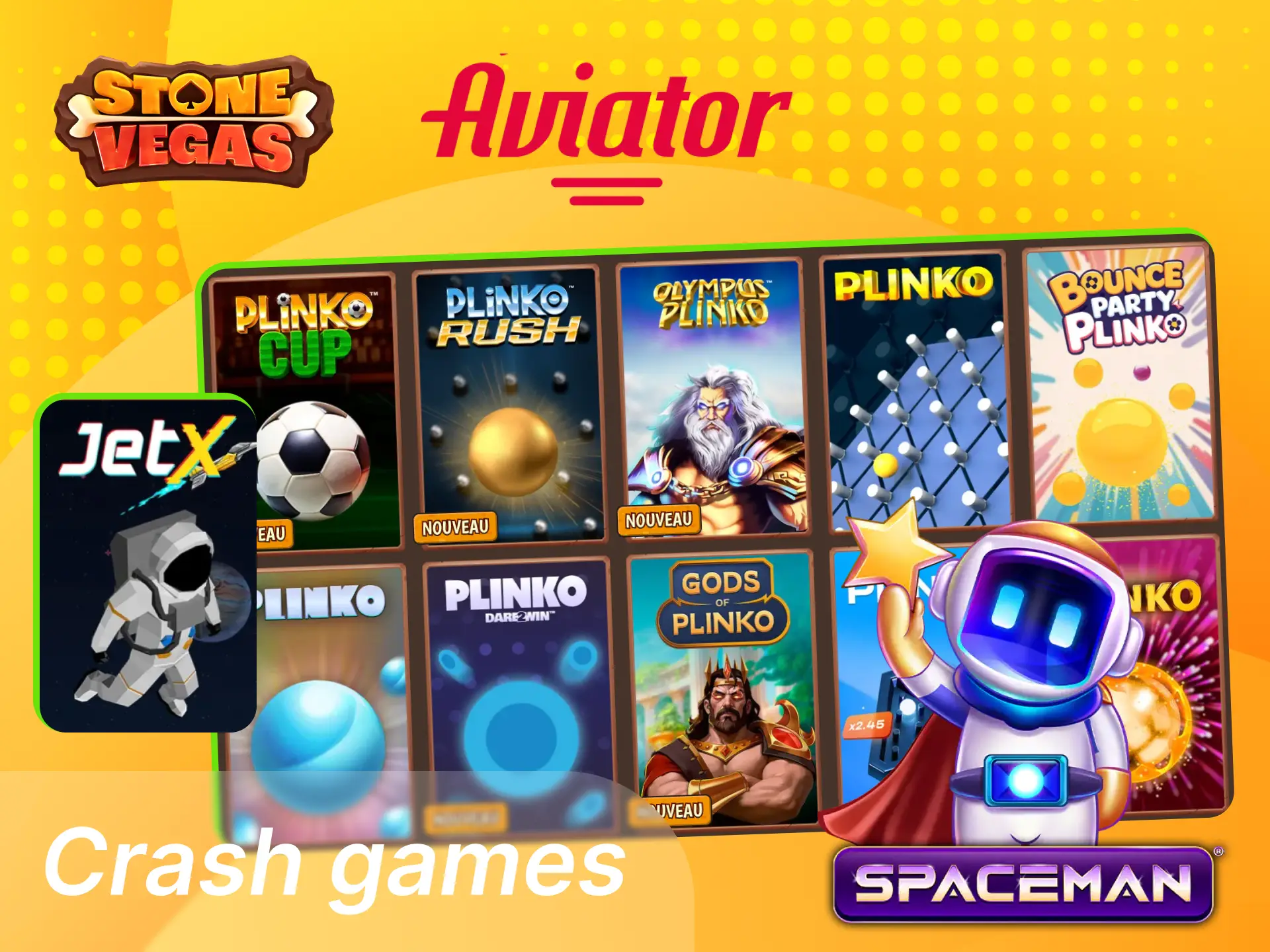 Jeux crash Stonevegas avec multiplicateur en hausse et cashout stratégique.