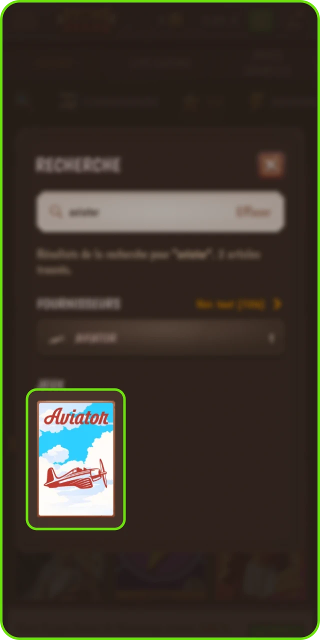 Accès au lobby Stonevegas pour lancer Aviator en démo ou argent réel.