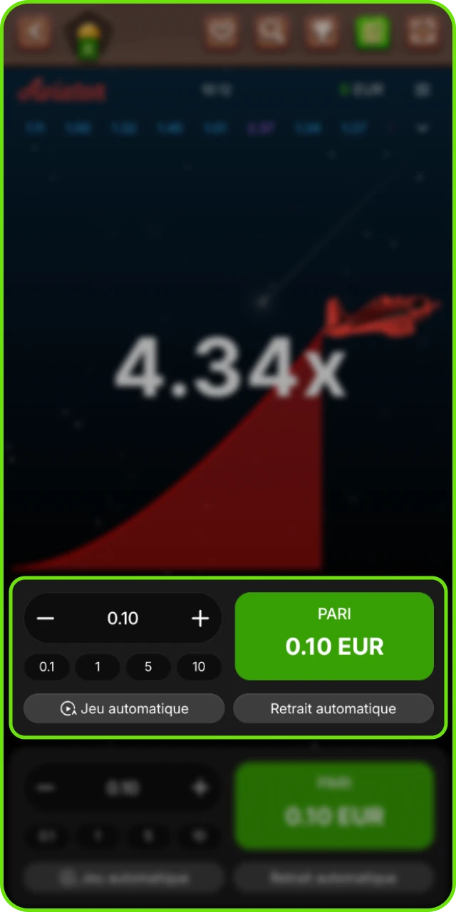 Placement des mises et encaissement au bon moment sur Aviator Stonevegas.