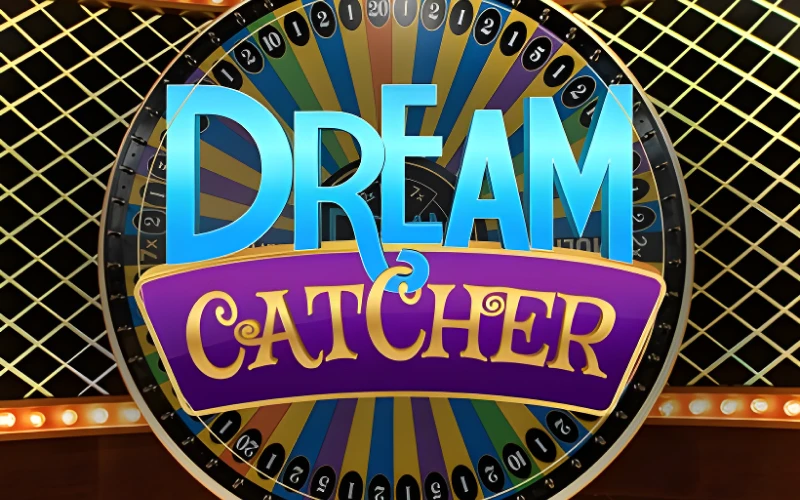 Jeu de roue de la fortune Dream Catcher au casino en ligne Stonevegas avec un principe simple tournez et gagnez.