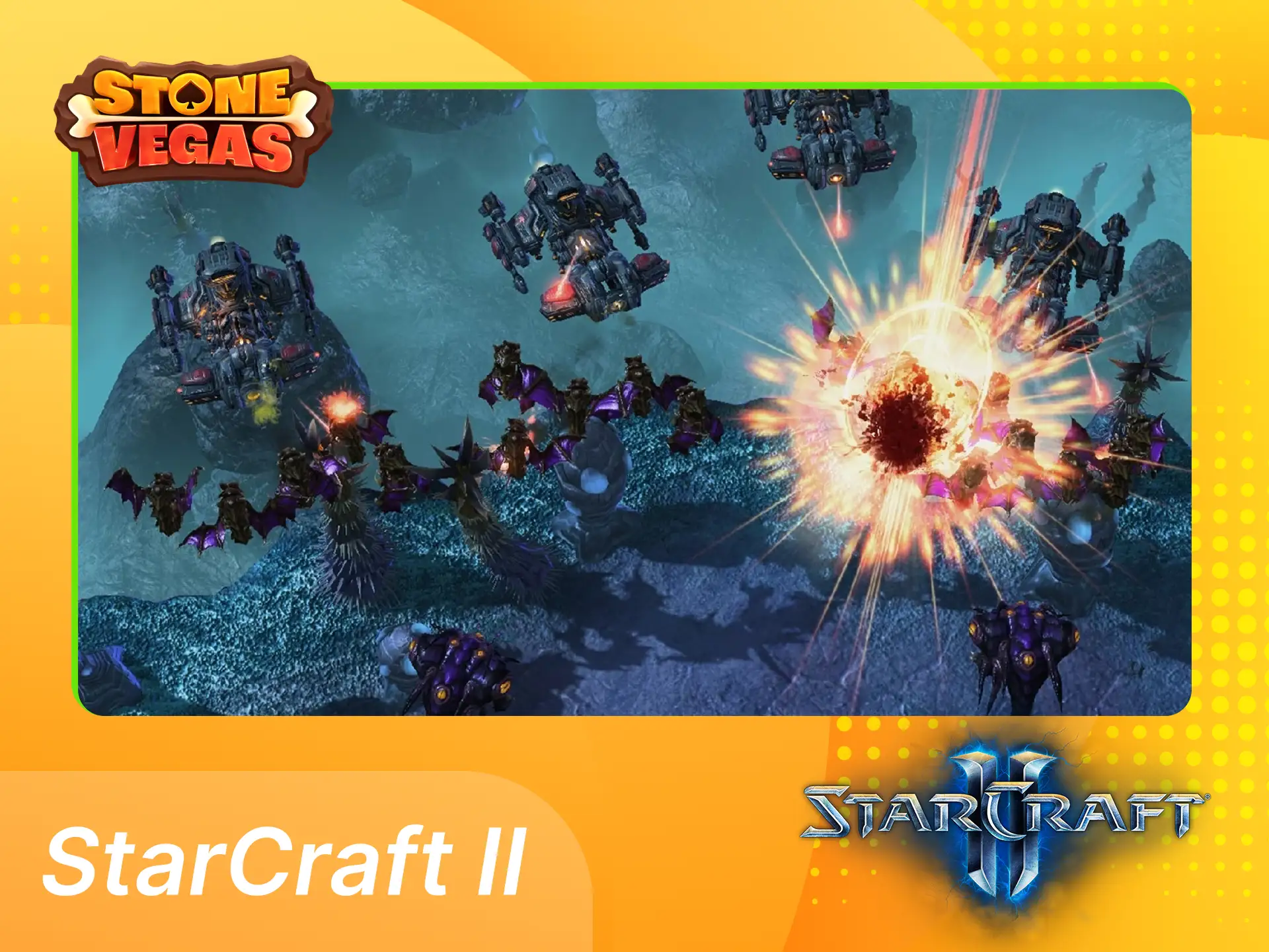 Découvrez les tournois StarCraft II en cours sur le casino en ligne Stonevegas.