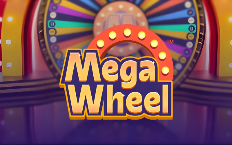 Jeu de type émission télévisée Mega Wheel au casino en ligne Stonevegas avec des numéros colorés.