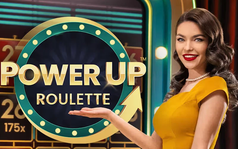 Jeu de PowerUP Roulette au casino en ligne Stonevegas avec des tours de multiplicateurs améliorés.