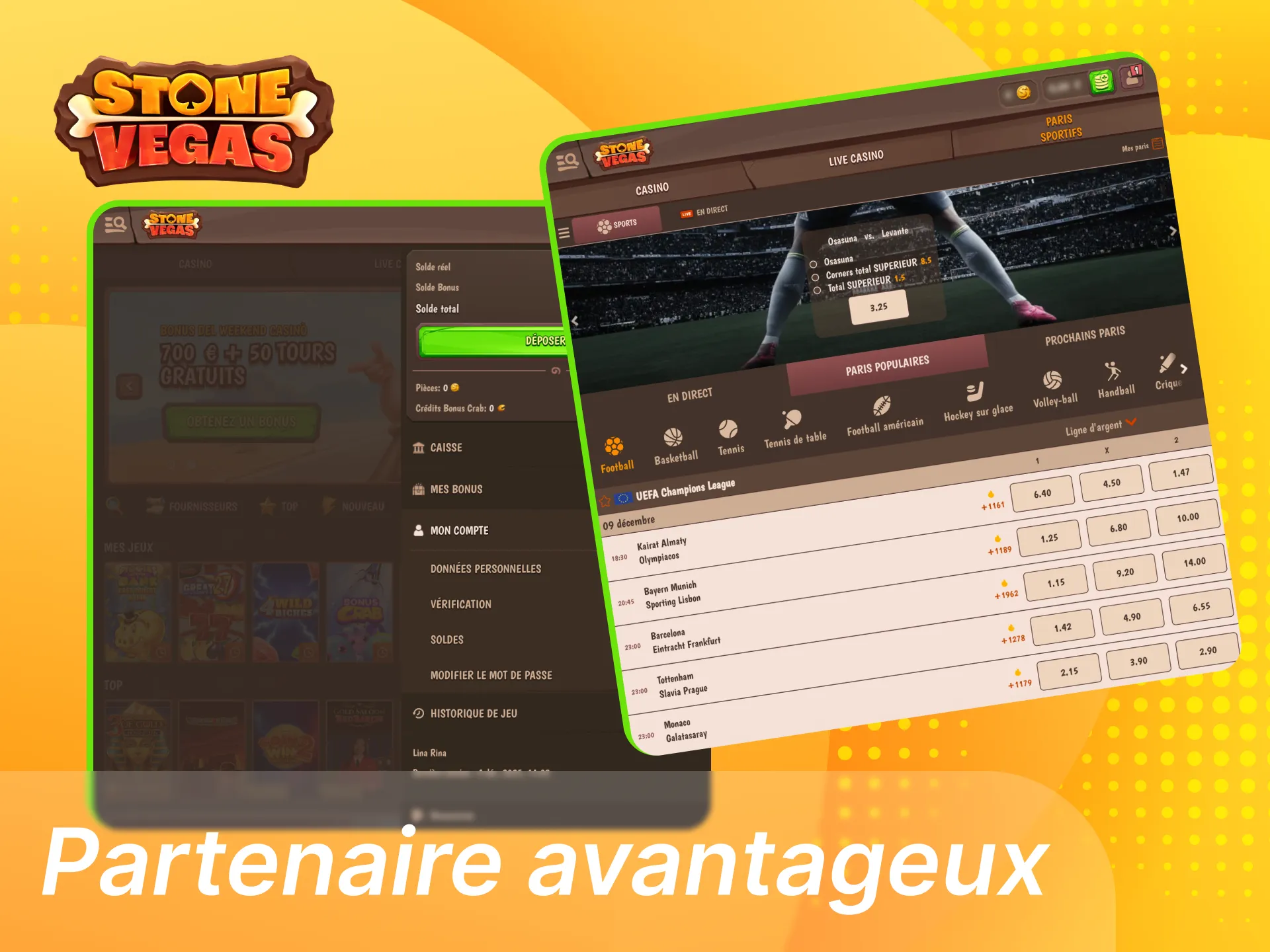 Stonevegas en France offre paris sportifs et casino sécurisés, protection des données, contrôle des dépôts et mises, authentification et outils de jeu responsable.